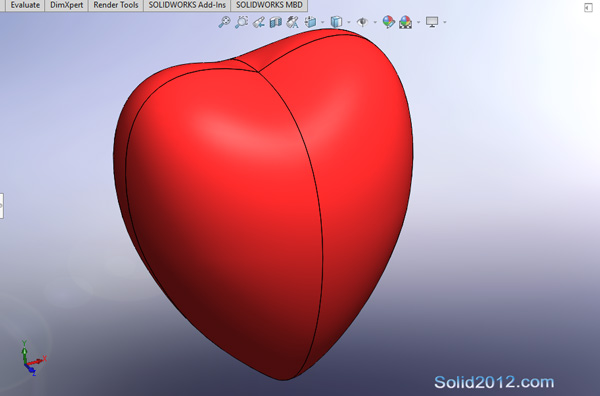 اموزش مدلسازی یک قلب پیشرفته تیغه فرز مدولی در نرم افزار سالیدورک -solidworks 2013