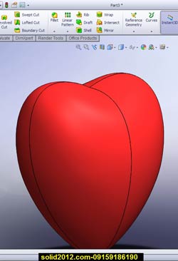 فیلم اموزش حرفه ای اموزش پیشرفته مدلسازی مدل یک قلب در نرم افزار کتیا
