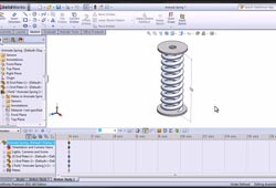 شبیه سازی در محیط solidmotion در نرم افزار solidworks 2013 2014